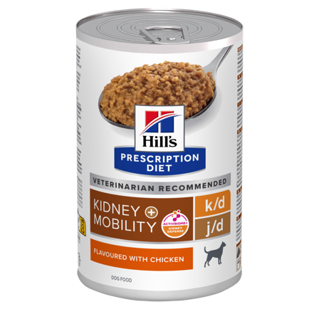 Hill's Prescription Diet Canine K/D Kidney Care+Mobility Cibo