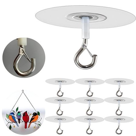 20 stykker pind loft kroge heavy duty selvklæbende vand afvisende kroge