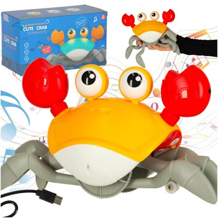 Interaktiv Krabba Leksak
