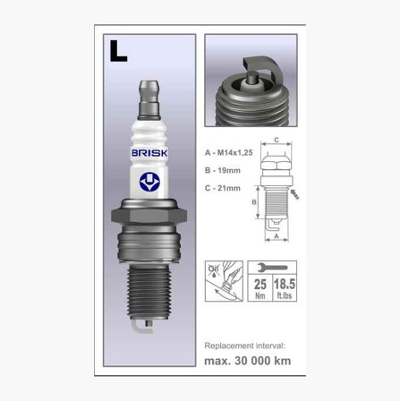 Biltema - Tennplugg LR14C