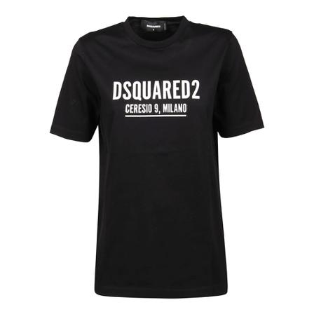 Dsquared2 Renny t-shirt Sort, Dame T-shirts