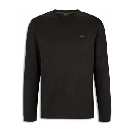 Hugo Boss Salbo Curved Classic Logo Black Sort, Herre Sweatshirts