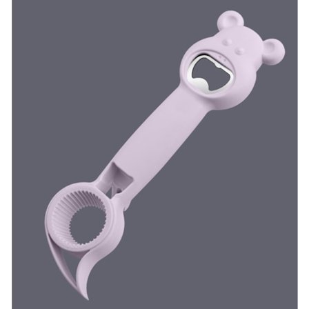 2 stk Violte Jaråpner, 4 i 1 Multifunksjon Boksåpner, Multi-F