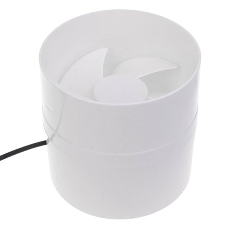 5W Kanalvifte Avtrekksvifte 12V Ventilasjon Vifte for Baderom Kjøkken Hønsehus