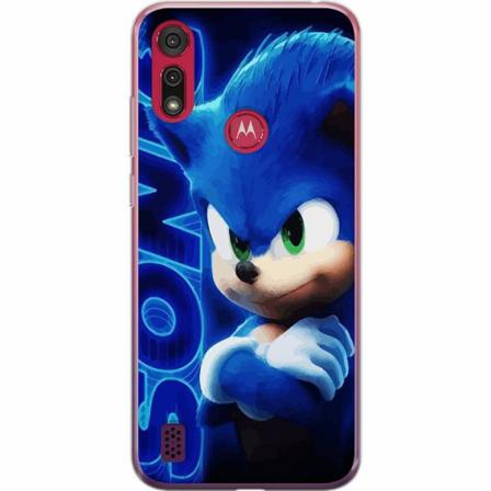 Motorola Moto E6s (2020) Mjukt Skal - Sonic The Hedgehog