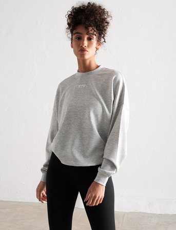 aim ́n Comfy Modal Sweatshirt - Grey - M