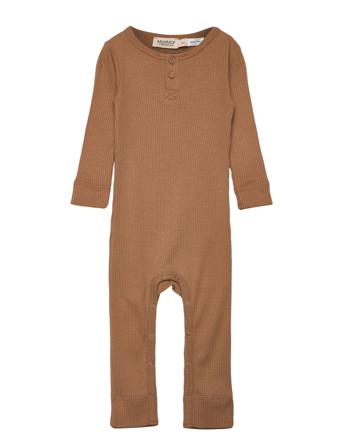 Rompy Langermet Bodysuit Brun MarMar Cph