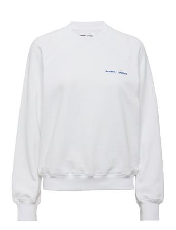 Gitta Crew Neck 10902 Sweatshirt Trøje Hvid Samsøe Samsøe