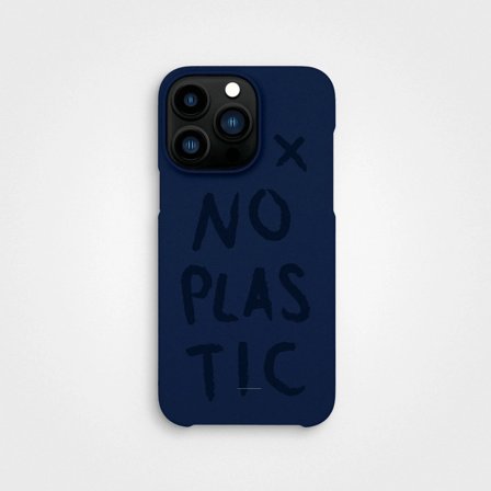 Eco-Friendly Mobile Case Navy Blue No Plastic | agood company, iPhone 14 Pro Max