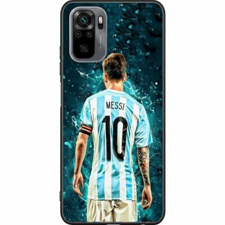 Xiaomi Redmi Note 10s Svart Skal Messi