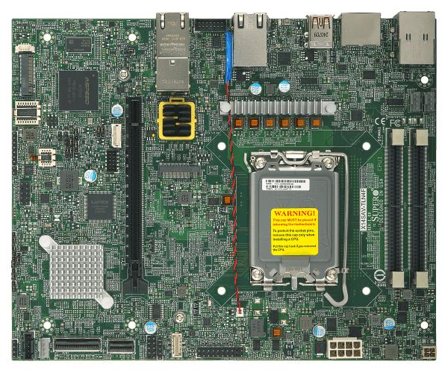 SUPERMICRO Mainboard X14SAV-TLN4F Flex-ATX Sockel 1851 Single