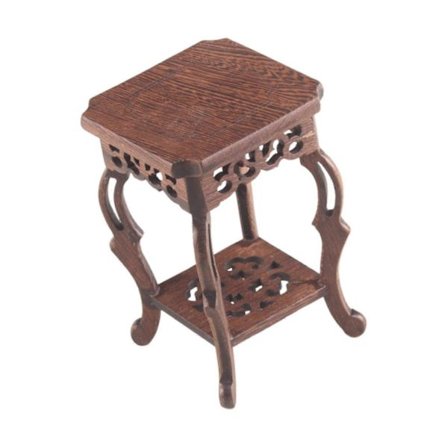 Pöytäkasviteline 8x8x13 cm Retro Kukkaruukun pidike istutuskoneille Puutarha-uurnat[D]