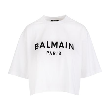 Balmain T-Shirts Hvid, Dame