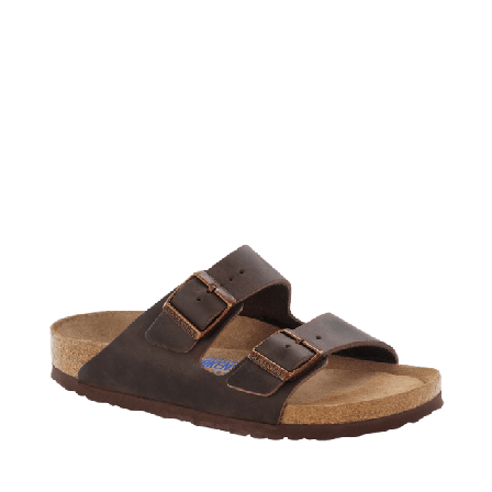 Birkenstock Arizona Soft Footbed. Narrow Sandaler Dam Brun 40