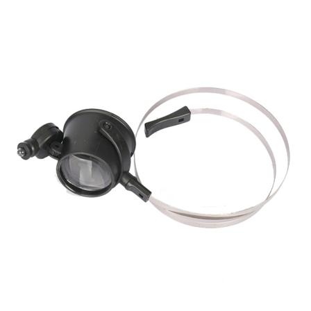 15x suurennuslasi LED-lampulla