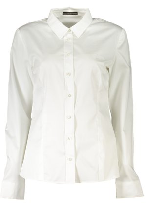Guess Jeans Camicia Maniche Lunghe Donna Bianco