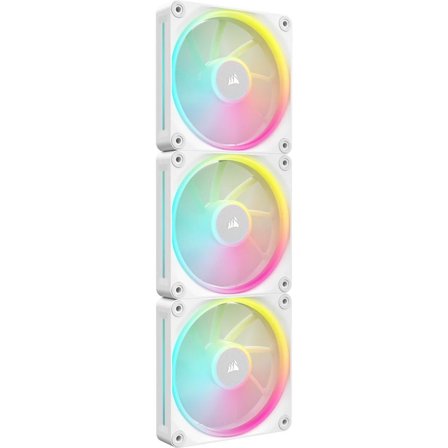 Corsair LX RGB Series, iCUE LINK LX120 RGB White, 120mm Fan, Triple Pack