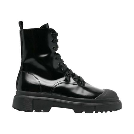 Hogan, Lace-up Boots Czarny, Mężczyzna, Rozmiar: 43 EU
