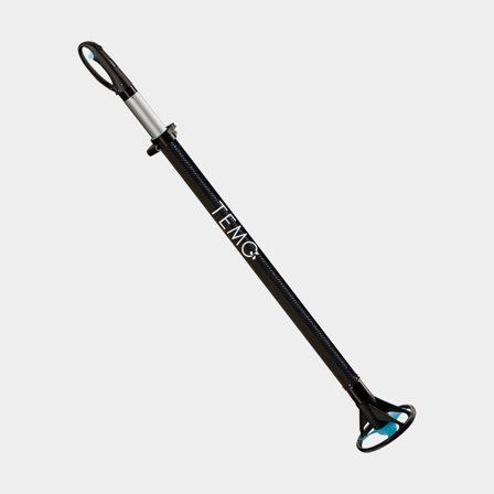 Elektrische buitenboordmotor Temo T450 Carbon, 450 W, 130 - 170 cm verstelbare tuiglengte, met geïntegreerde batterij (11.6 Ah, lithium)