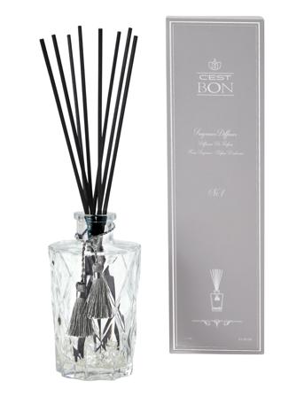 Diffuser Harlekin Bottle W Tassel Fragrance No.1 Parfym Till Hemmet Grå C'est Bon