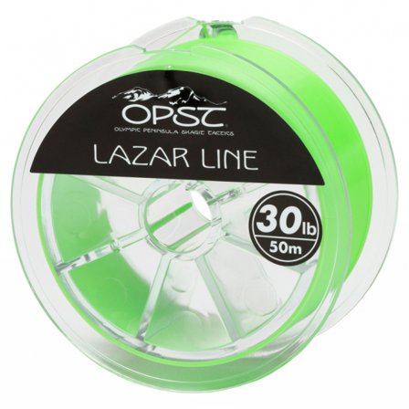 OPST Lazar Running Line Green 50m - 30lb/0.43mm