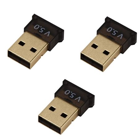 Tredelat set 5.0 Bluetooth-adapter CSR4.0 Bluetooth-adapter trådlös mottagare sändare ljudmottagare sändare, Bluetooth 5.0 USB-adapter