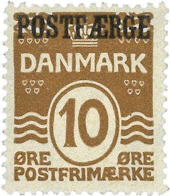 Danmark 1930 - Postfærgemærke AFA 12 - Ubrugt