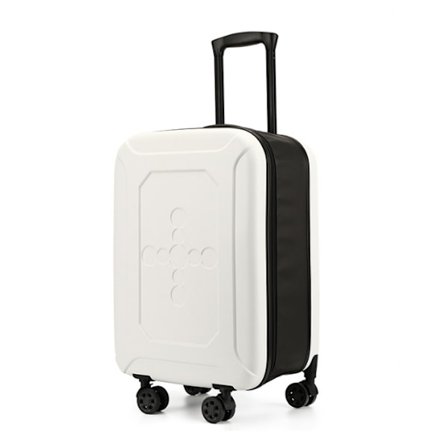 Lätt resväska med hård sida med 4 hjul