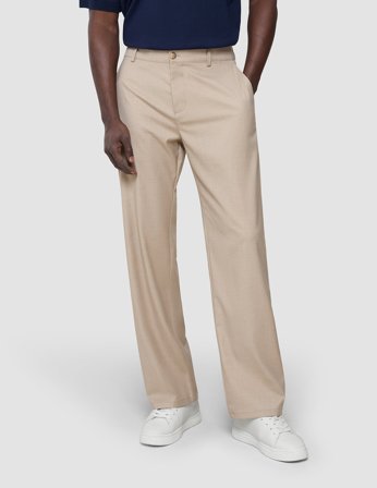 Shaping New Tomorrow - Siena Pants - Beige - Relaxed Fit - Herre - Størrelse 36/30