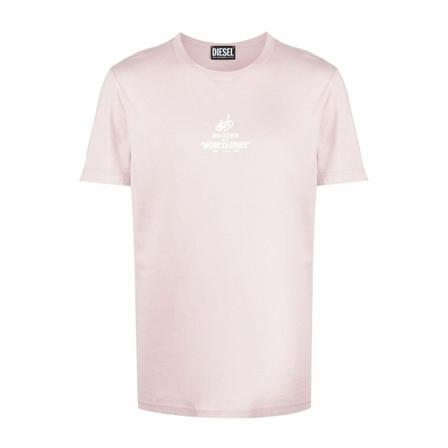Diesel T-shirt Pink, Herre T-shirts, Størrelse: M