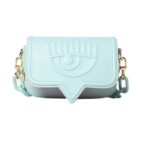 Chiara Ferragni Collection, Borsa Eyelike Small Niebieski, Kobieta, Rozmiar: ONE Size