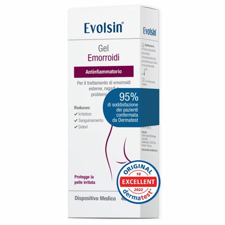 Evolsin Gel Per Emorroidi 40ml