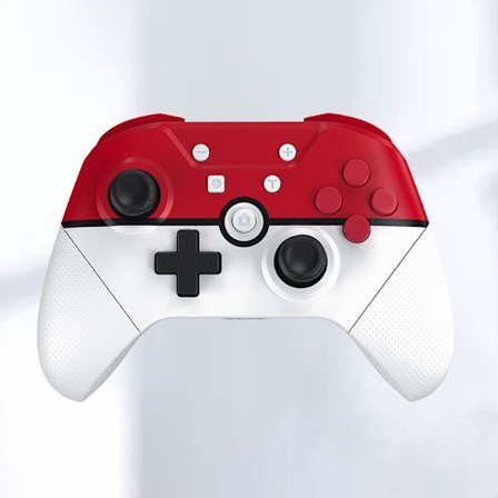 Trådløs Bluetooth-spilcontroller med NFC Dual Motor Vibration 3D-joystick til Switch Elfball