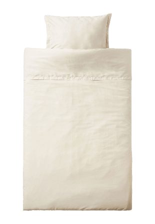 Åhléns Home Bäddset SATIN 150x210 cm Sängkläder Vit ONESIZE