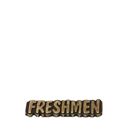 Erl, Freshman Pin Badge Geel, unisex, Maat:ONE Size