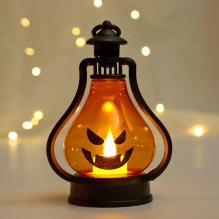 Halloweenfest Glödande Godiskorg Pumpapåse Godishandväskor