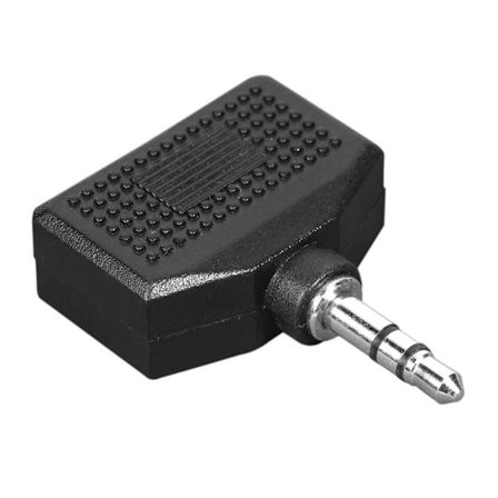 Audio Adapter 2x3,5mm Hun-3,5mm Han ST