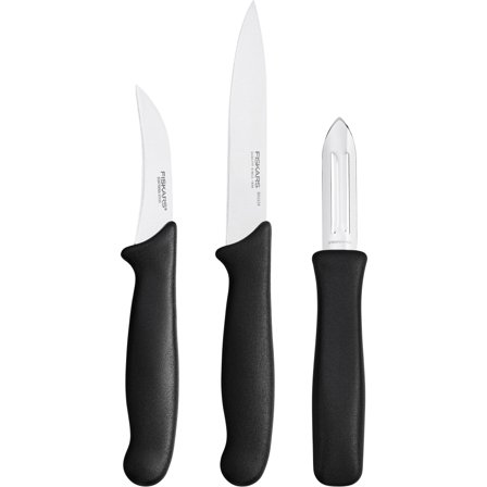 Fiskars Essential skalset 3 delar | Matlagning > Köksknivar > Knivset | Bagaren och Kocken