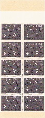 Sverige 1963 - MICHEL 506D - Postfrisk hæfte