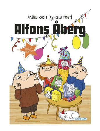 Kärnan Målarbok Alfons Åberg - Multi/patterned - SWEDISH