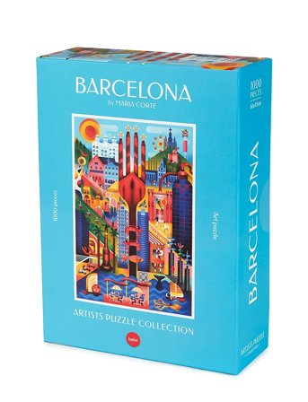 Balvi Puslespil Barcelona 1000 Brikker - Blue - ONE SIZE