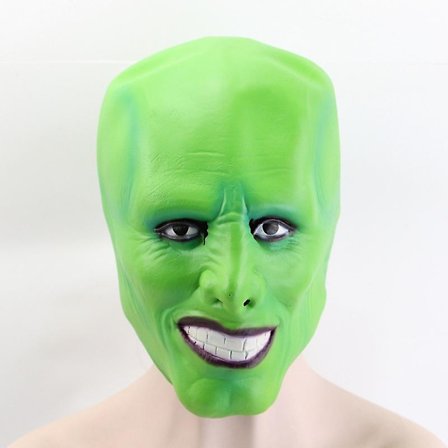 Film och tv The Mask Jim Carrey Cosplay Kostymer Set Unisex Vuxen Gul Kostym Uniform Kläder Halloween Karneval Klä Ut Fest