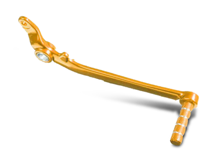 Rempedaal V-Parts Aluminium Goud - Aprilia RS 50 1995-2005