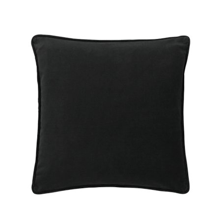 Musta samettityyny 45x45cm – Moderni ylellinen sisustus