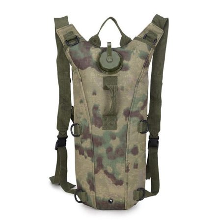 Tactical Outdoor Water Bag Ryggsäck Vandring Camping Vatten Pack Bergsklättring Cykling Sport Bärbar Hydration Ryggsäck