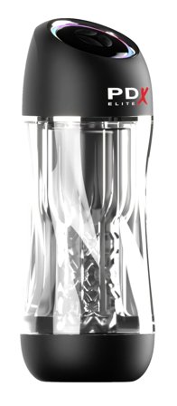 PDX Elite: VIEWTUBE PRO VIBRATING STROKER - Sexleker Vuxen: Fleshlight, penisring, hylser & pumper