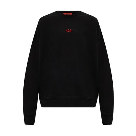 424 - Tröjor - Svart - Herr - Storlek: 2xl, Herr, Storlek: 2XL