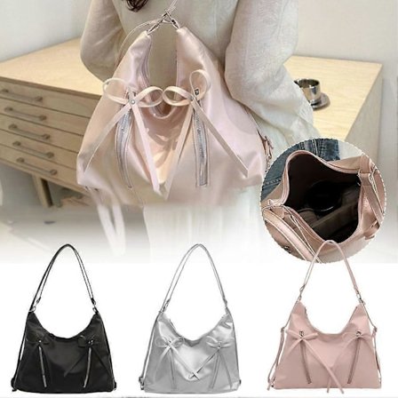 Rosett fashionabel mild enaxlad nisch koreansk stil damväska