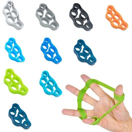 9 stk. Finger Træner - 3 Niveauer - Finger Træner - Finger Træner - Finger Strækker - Finger Griber - Finger Træning - Håndledstræner - Hånd