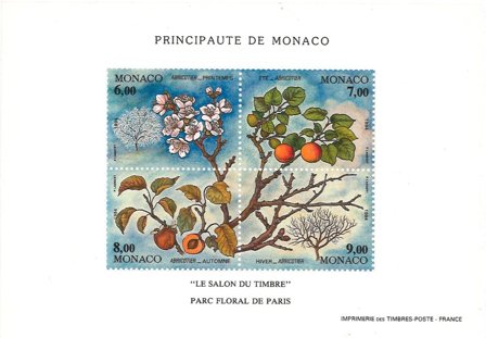 Monaco 1994 - YT BF 67 (1953-1956) - Postfrisk miniark